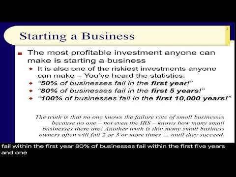 BUS123 Chapter 19 – Starting a Business: The Ultimate Investments – Slides 1 to 5 [Video]