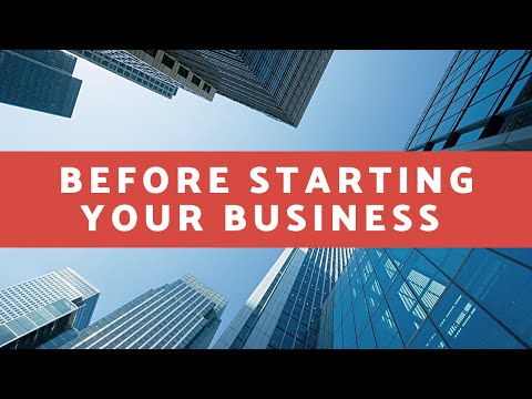 Before Starting a Business – Watch this! [Video]