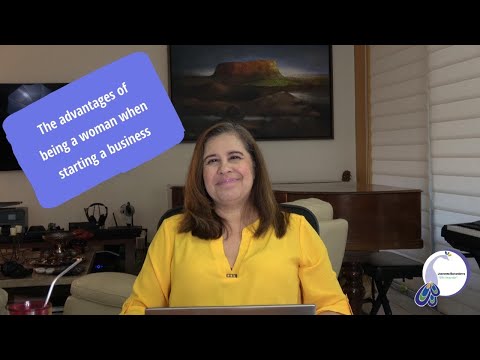 The advantages of being a female when starting a business [Video]