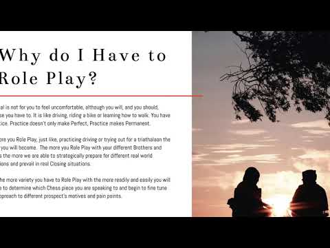 WHY SHOULD YOU ROLE PLAY [Video]
