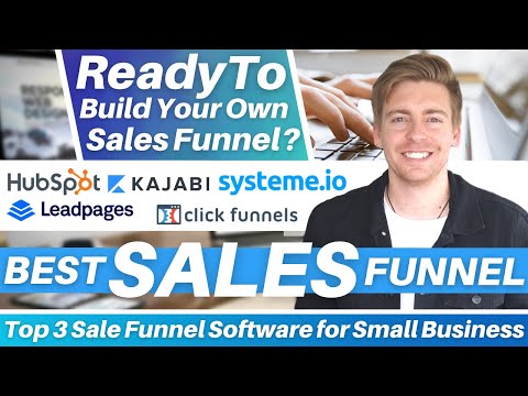 Top 3 BEST Sale Funnel Software for Small Business [2022] [Video]