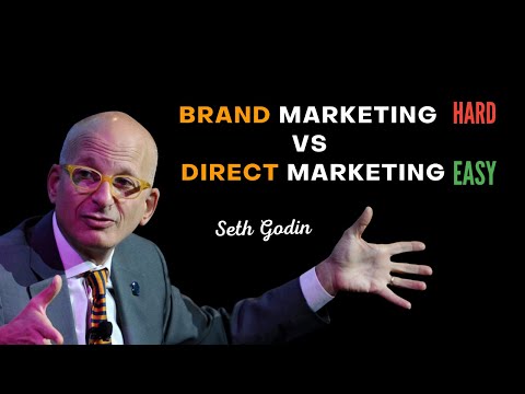 Seth Godin – Branding vs Marketing. What’s more Important? [Video]