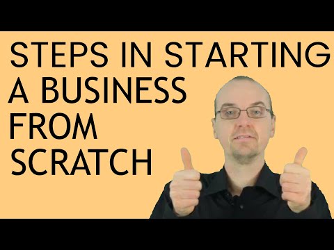 STEPS IN STARTING YOUR BUSINESS FROM SCRATCH: How To Start A Business | Starting A Business Online [Video]