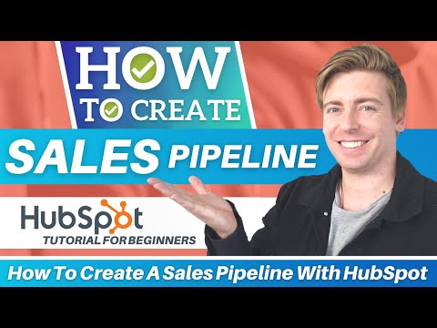 How To Create A Sales Pipeline (HubSpot Tutorial for Beginners) [Video]