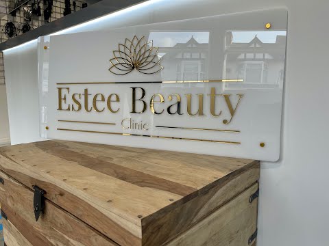 BUSINESS BRANDING | Estee Beauty Clinic Interior Logo Sign [Video]