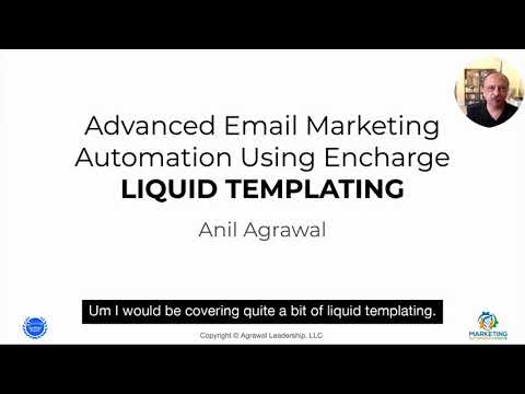 Encharge Advanced Email Marketing Automation Course – Liquid Templating highlights [Video]