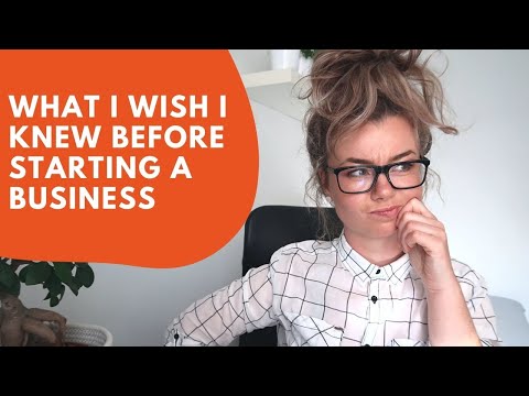 What I Wish I Knew Before Starting a Business [Video]