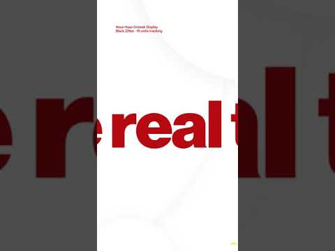 Neue Haas Grotesk – Typography You Need To Know [Video]