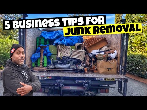 5 Business Tips For Junk Removal #entrepreneur #tips #business [Video]
