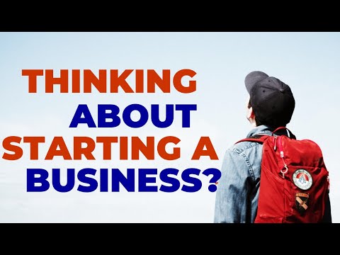 Important advice for anyone starting a business! [Video]