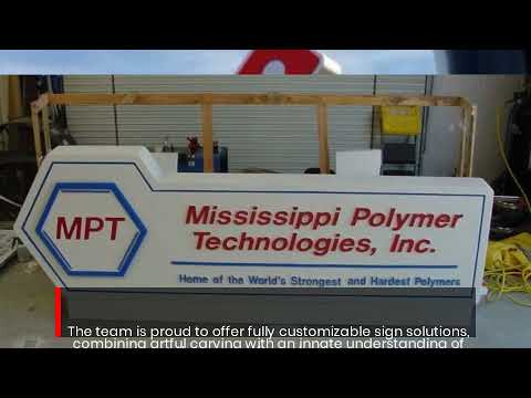 Lightning Quick Signs Makes Sandblasted 3D Monument Boards For Gulfport, MS Business Branding [Video]