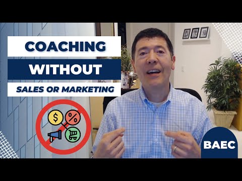 3 Ways to Coach Without Doing Sales or Marketing | Becoming an Executive Coach [Video]