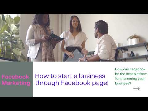 How to start a business through Facebook page [Video]
