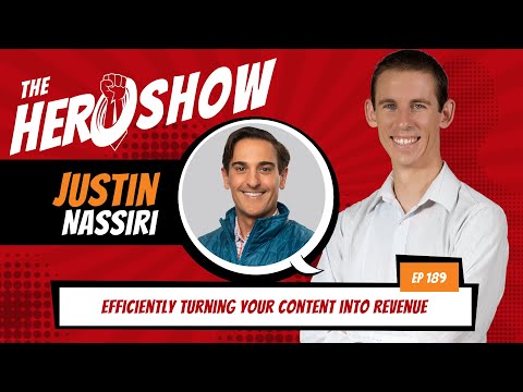 The HERO Show Episode 189 – Efficiently Turning Your Content into Revenue [Video]