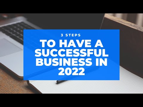 3 THINGS YOU SHOULD DO BEFORE STARTING A BUSINESS IN 2022 [Video]