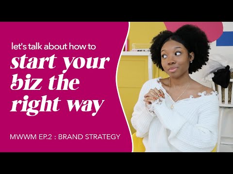 What is brand strategy? How to STAND OUT and build your brand at the core! MMWM EP.2 [Video]