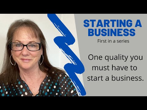 Starting a Business – Part one [Video]