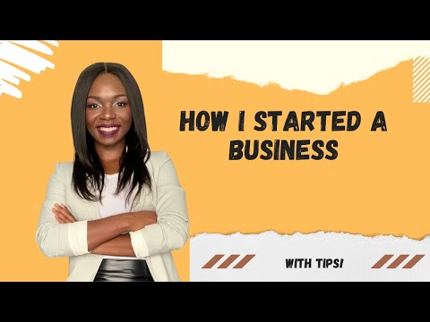 How To Start a Business (Tips and Experiences) [Video]