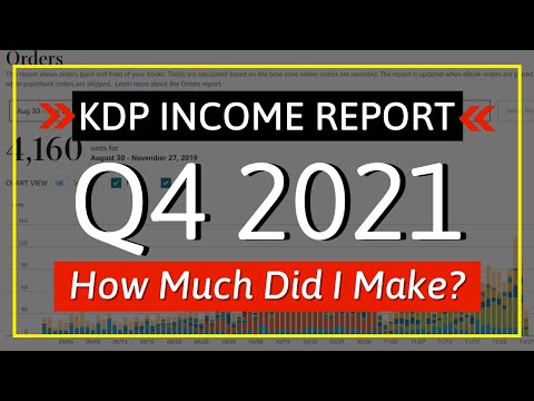 My Q4 Royalties From Publishing Low Content Books On Amazon KDP [Video]