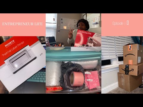 Entrepreneur Life EP.1 :Starting A Business + small inventory reveal [Video]
