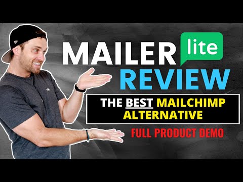 Mailerlite Review ❇️ The Best Mailchimp Alternative 🥶 [Video]