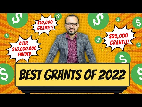 HURRY! New SMALL BUSINESS Grants in 2022 – STARTUP Business Grants – Over $18,000,000 FUNDED [Video]