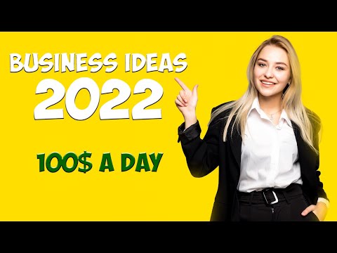 11 Small Business Ideas to Start in 2022 [Video]