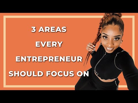 3 Key Business Areas Every New Entrepreneur Should Focus On [Video]