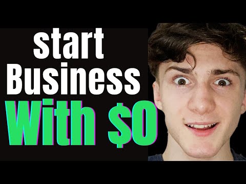 How to Start a Business With $0 [Video]