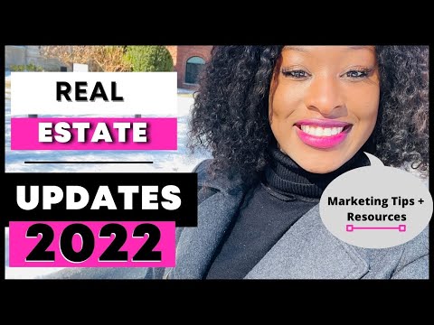 What’s New In Real Estate ! 2022 Goals | Marketing , Branding , Resources , Vision Board [Video]