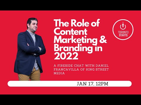 The Role of Content Marketing and Branding in 2022 [Video]