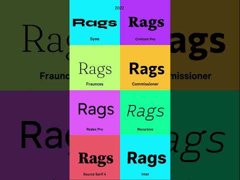 Newsreader – Fonts You NEED To Know [Video]