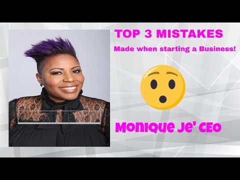 Top 3 Mistakes people make when starting a business. STOP DOING THIS [Video]