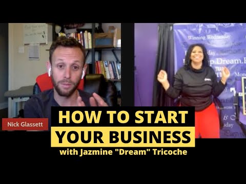 How to Start A Business in 2022 with Jazmine Dream Tricoche –  Episode 001 [Video]