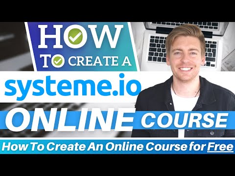 How To Create An Online Course for FREE | Membership Website Tutorial for Beginners [Video]