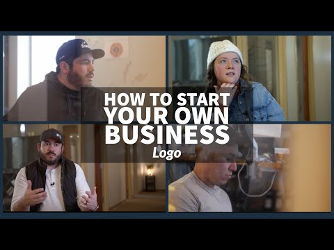 How to start a Business: Episode One – Designing a Logo [Video]