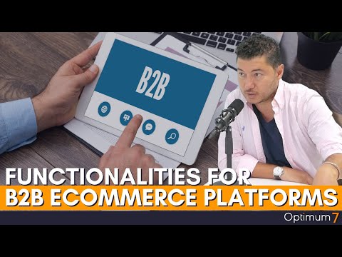 Functionalities for B2B eCommerce Platforms: Marketing Automation Services for Industrial eCommerce [Video]