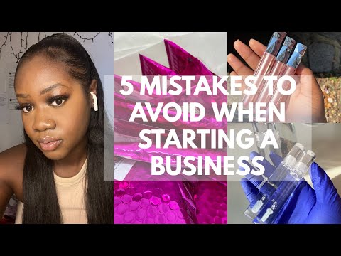 5 Mistakes To Avoid When Starting A Business | Life Of An Entrepreneur [Video]