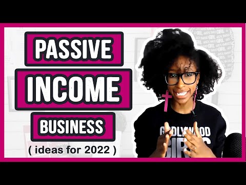 PASSIVE INCOME BUSINESS IDEAS 2022 | My TOP 3 Recommendations For Starting A Business Online [Video]