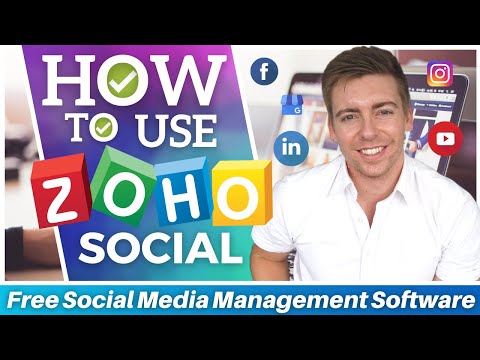 How To Use Zoho Social | Free Social Media Management Software for Small Business [Video]