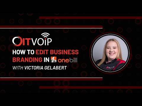 How To Edit Business Branding in OneBill | Billing Platform Tutorial [Video]
