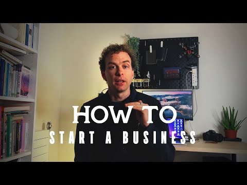 How to start a business immediately. [Video]