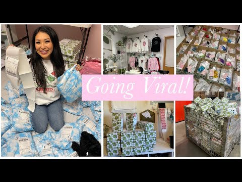 Going Viral, Shop transformation, Working on orders and How to start a business [Video]