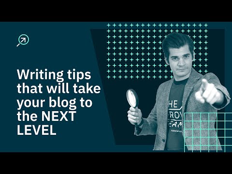Follow these Blog Writing tips to write a better blog! [Video]
