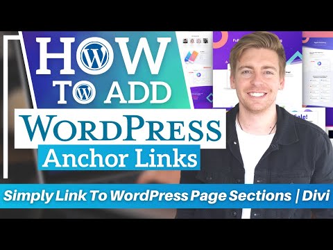 How To Add Anchor Links To WordPress | Divi Theme Tutorial [Video]
