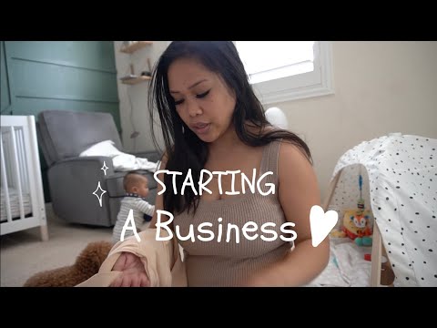 Starting A Business Ep. 1 |  mom + business owner [Video]