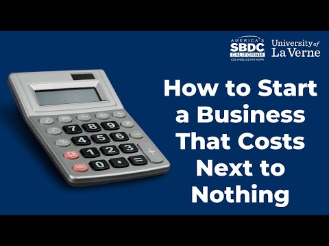 How to Start a Business For Next to Nothing [Video]