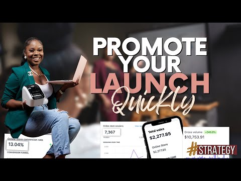 HOW TO CREATE A LAUNCH MARKETING STRATEGY | PROMOTE YOUR LAUNCH | TIPS FOR LAUNCHING YOUR BOUTIQUE [Video]