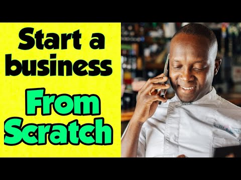 How to start a business from scratch (first step) [Video]