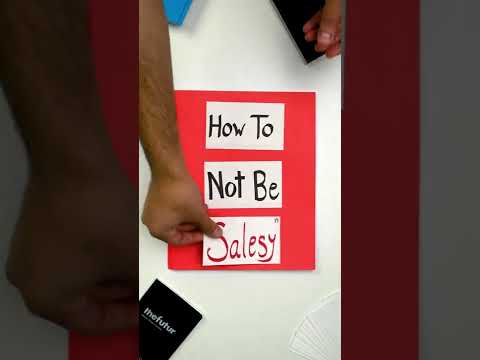 Don’t Be Salesy To Get Clients [Video]